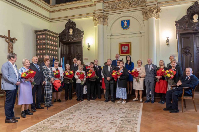 Jubileusz Złotych Godów w ratuszu