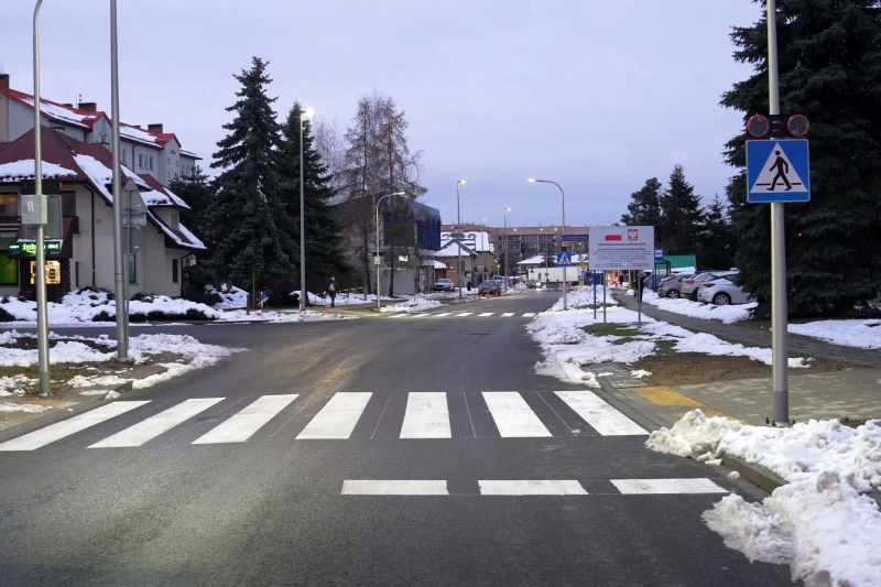 Fragment ul. Freislera na os. Gorzków