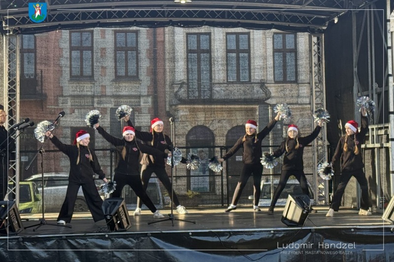 Występy artystyczne na nowosądeckim rynku