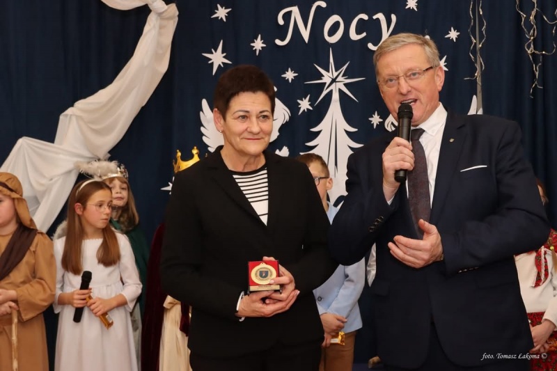 Od lewej: Bożena Borkowska i Artur Czernecki 