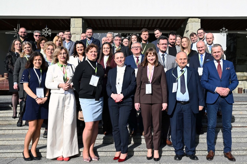 Uczestnicy konferencji zorganizowanej przez ANS