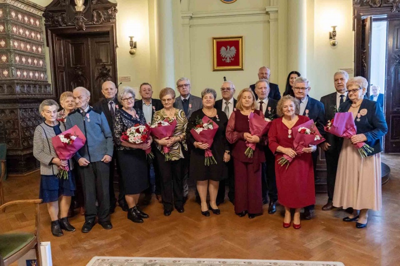 Jubilaci wsali reprezentacyjnej ratusza