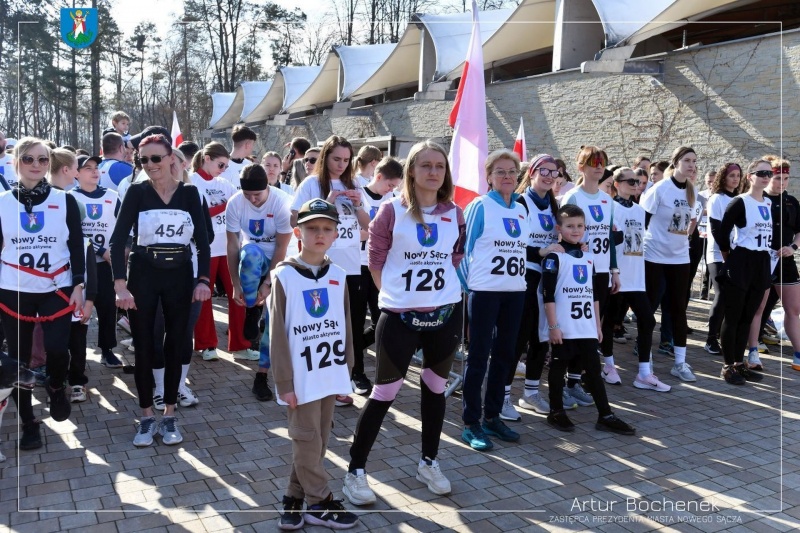 Uczestnicy 14. edycji Biegu Tropem Wilczym