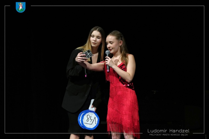 Uczestniczki Festiwalu Młodych Talentów