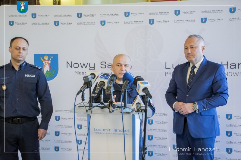 Zastępca Komendanta Wojewódzkiego Policji w Krakowie Insp. Rafał Leśniak