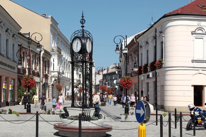 Widok ulicy Jagiellońskiej Widok ulicy Jagiellońskiej
