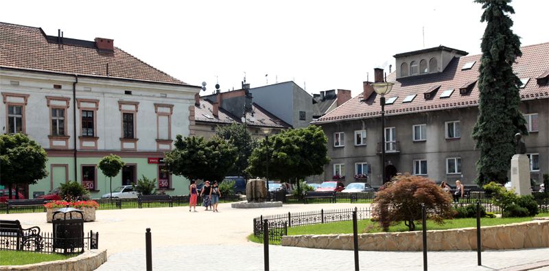 Widok na plac 3-go Maja Widok na plac 3-go Maja