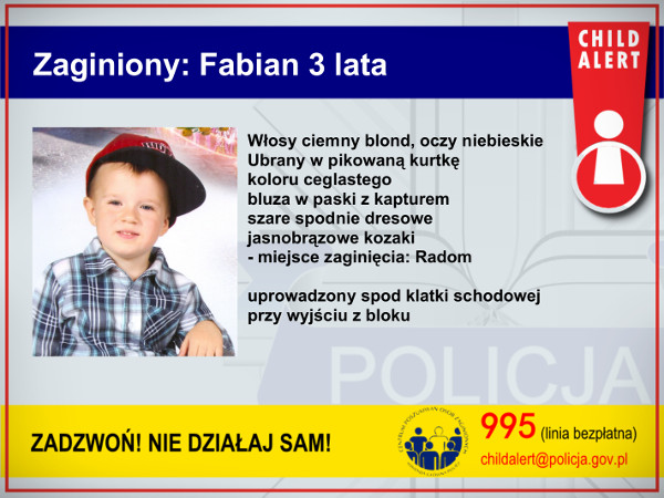 zaginiony Fabian