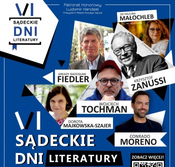 Zdjęcie do artykułu Literacka uczta w Nowym Sączu