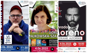 Zdjęcie do artykułu Pierwszy dzień Sądeckich Dni Literatury pełen atrakcji