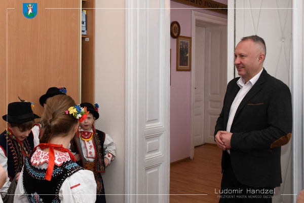 Kolędnicy z Pałacu Młodzieży