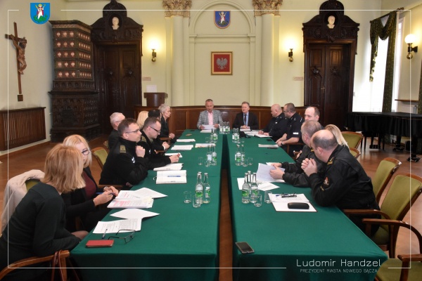 Posiedzenie Zarządzania Kryzysowego