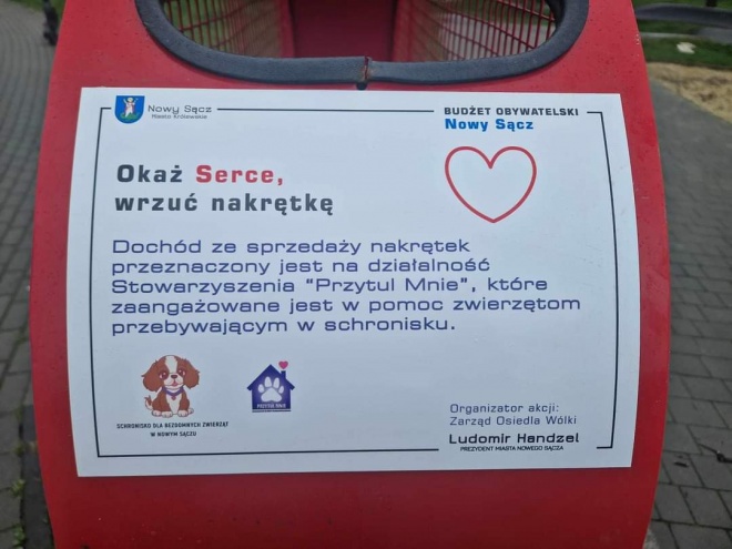 Informacja o wspraciu