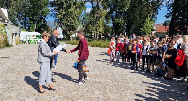 Wręczenie dyplomu