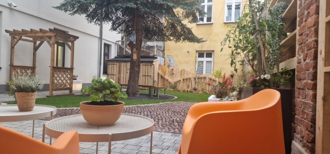 Ogród Pałacu Młodzieży