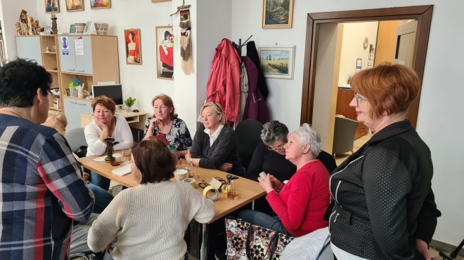 Seniorzy z osiedla Zawada