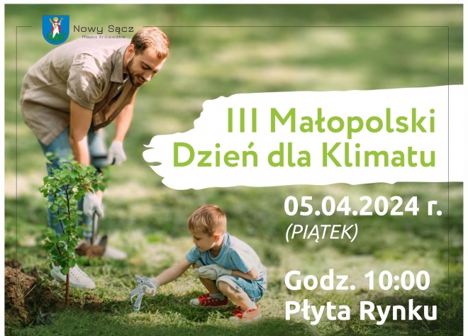 Plakat informujący o wydarzeniu