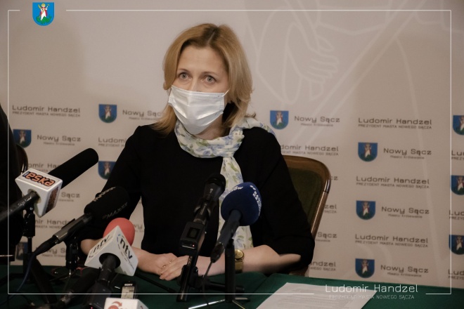 Zastępca prezydenta Magdalena Majka.