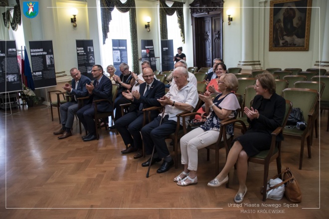  Otwarcie wystawy „Ks. kapelan Władysław Gurgacz SJ” w nowosądeckim Ratuszu