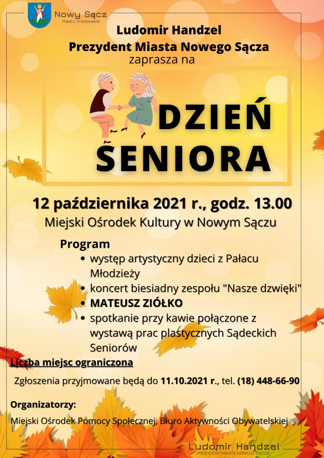 Plakat Dzień Seniora