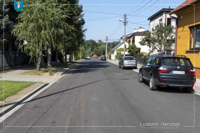 Wyremontowana ul. Naściszowska
