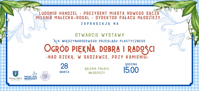 Informacja o otwarciu wystawy prac z XIX Międzynarodowego Przeglądu Artystycznego