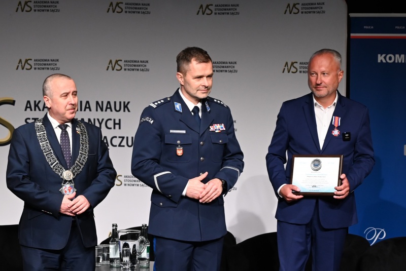 Prezydent Ludomir Handzel podczas konferencji IPA w Nowym Sączu