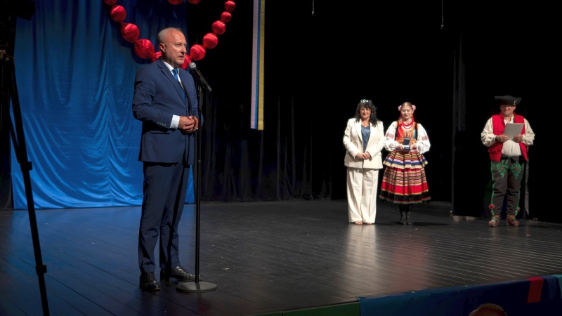 Prezydent Ludomir Handzel na jubileuszu 45- lecia Sądeczoków