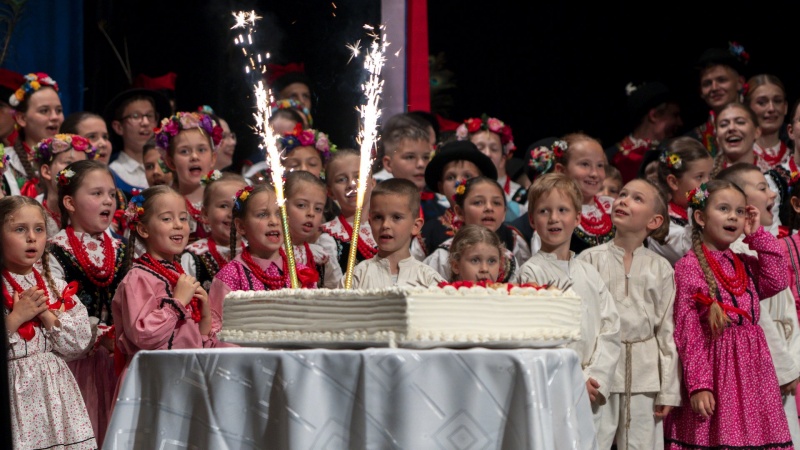 Najmłodsi członkowie zespołu Sądeczoki