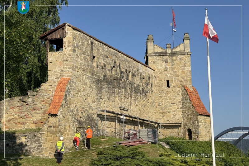 Widok na Basztę Kowalską