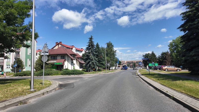Widok na ul. Freislera 