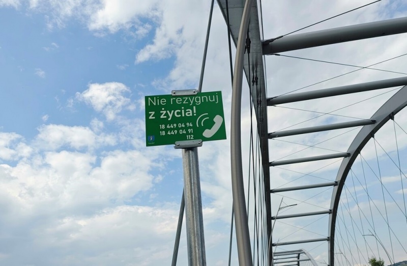 Tablice z numerami telefonów dla osób w kryzysie psychicznym