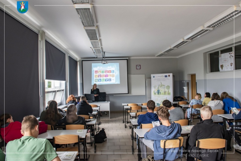 Uczestnicy podczas zajęć. 