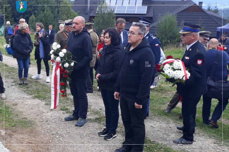 5.	Uroczystość upamiętnienia żołnierzy podziemia niepodległościowego na Hali Łabowskiej