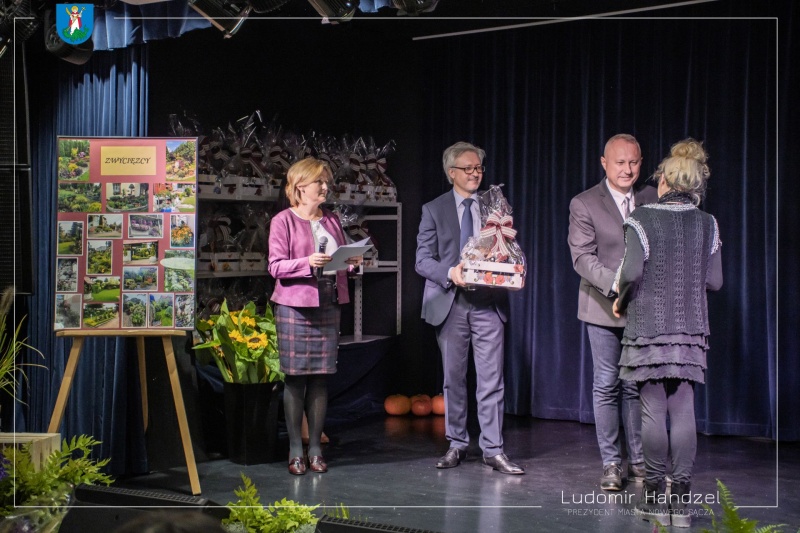 Prezydent Ludomir Handzel wraz z Prezydent Magdaleną Majką i Sekretarzem Piotrem Lachowiczem