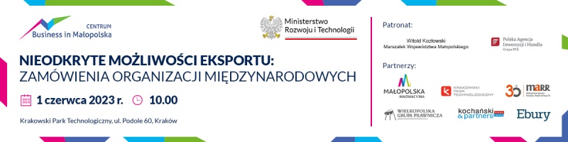 baner rejestracyjny na wydarzenie
